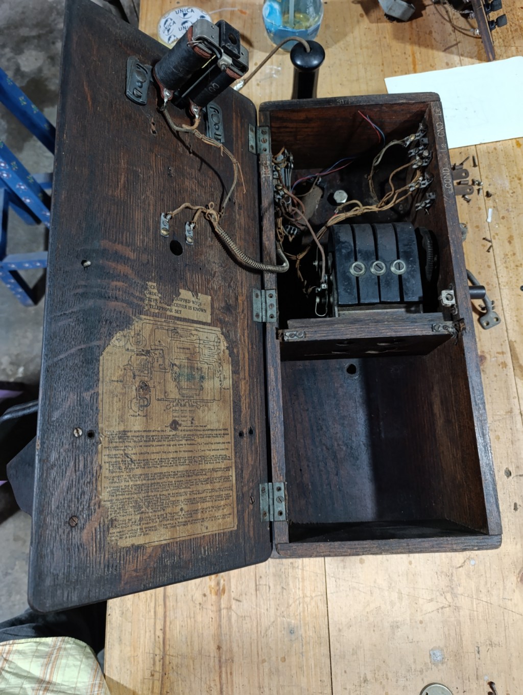 Teléfono de Pared Western Electric Modelo&nbsp;685A